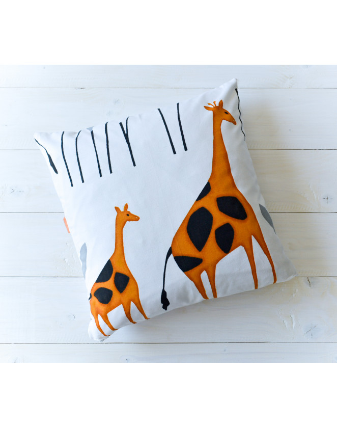 Bavlnená obliečka  Žirafa 50x50